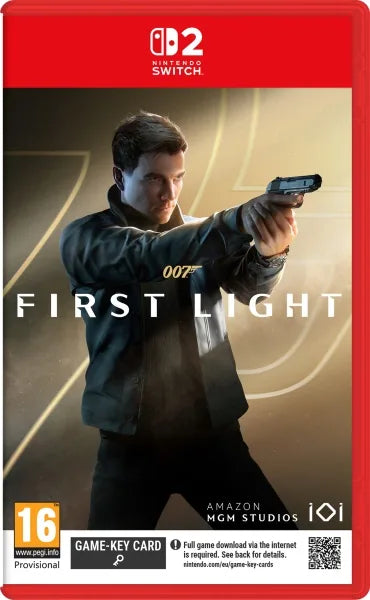 Cover: 007 First Light (PEGI) für Nintendo Switch 2. Publisher: IO Interactive