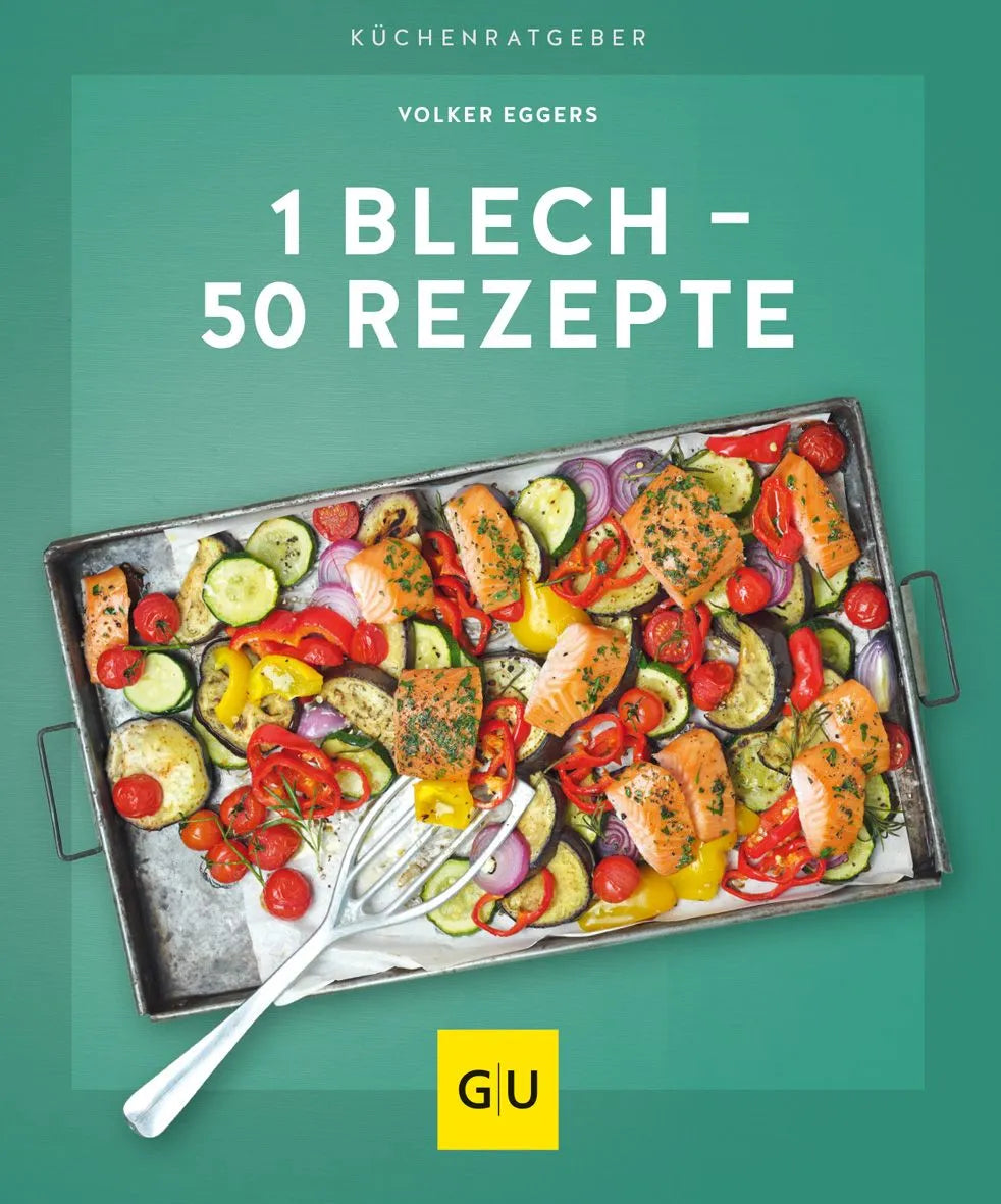 Cover: 1 Blech – 50 Rezepte (Paperback) von Volker Eggers