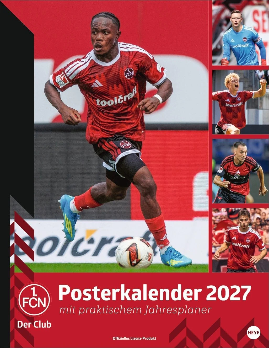 Wandkalender: 1. FC Nürnberg Posterkalender 2027