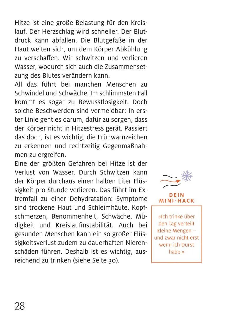 Detailansicht: 1-Minuten-Strategie Hitze (Hardcover)