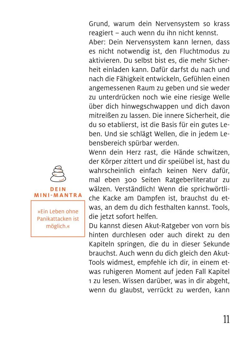 Detailansicht: 1-Minuten-Strategie Panik (Hardcover)