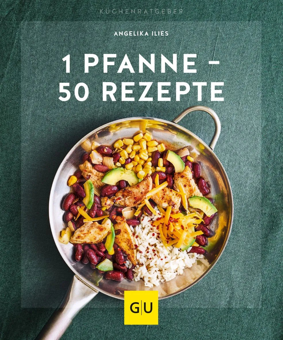 Cover: 1 Pfanne - 50 Rezepte (Paperback) von Angelika Ilies