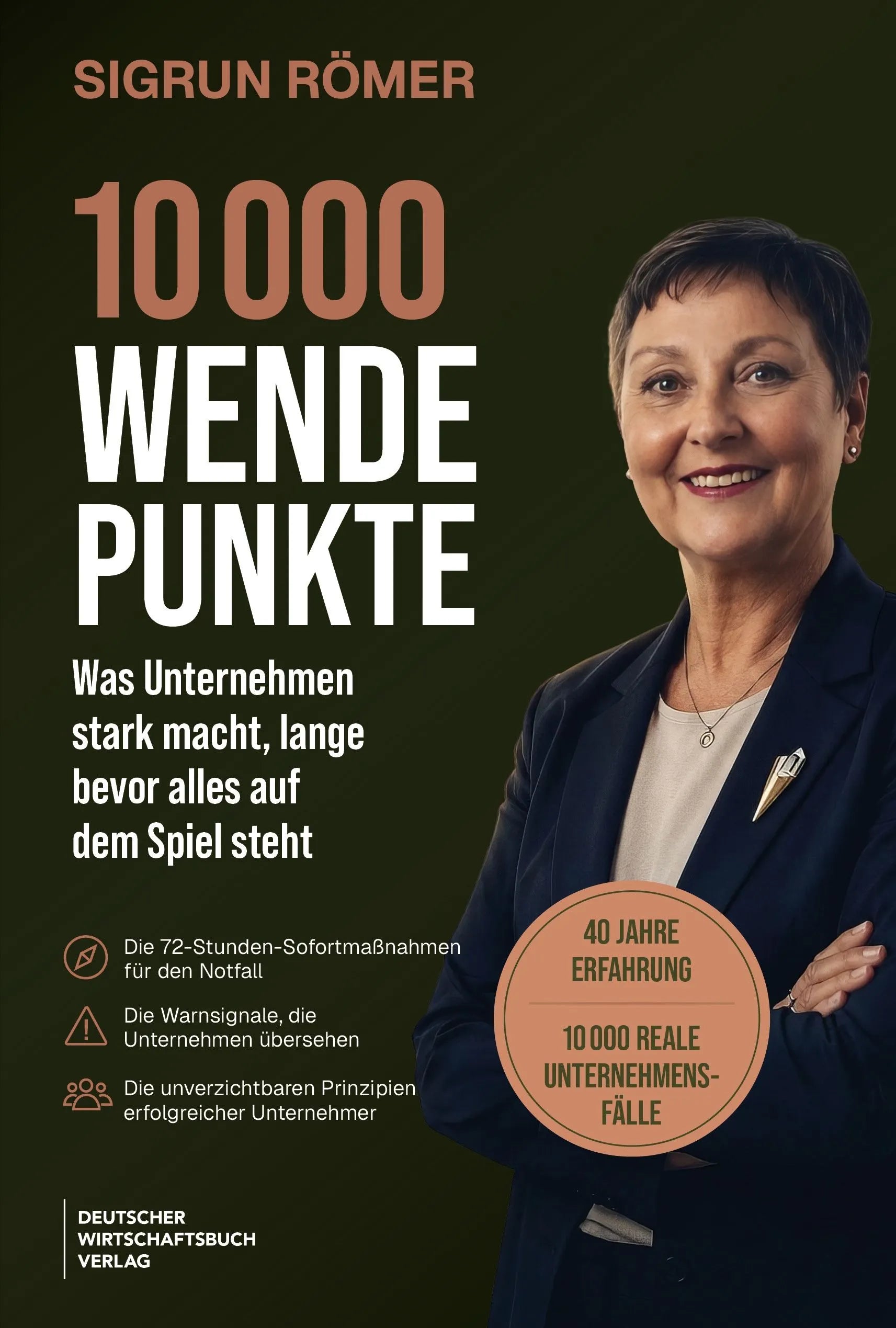 Cover: 10 000 Wendepunkte (Hardcover) von Sigrun Römer