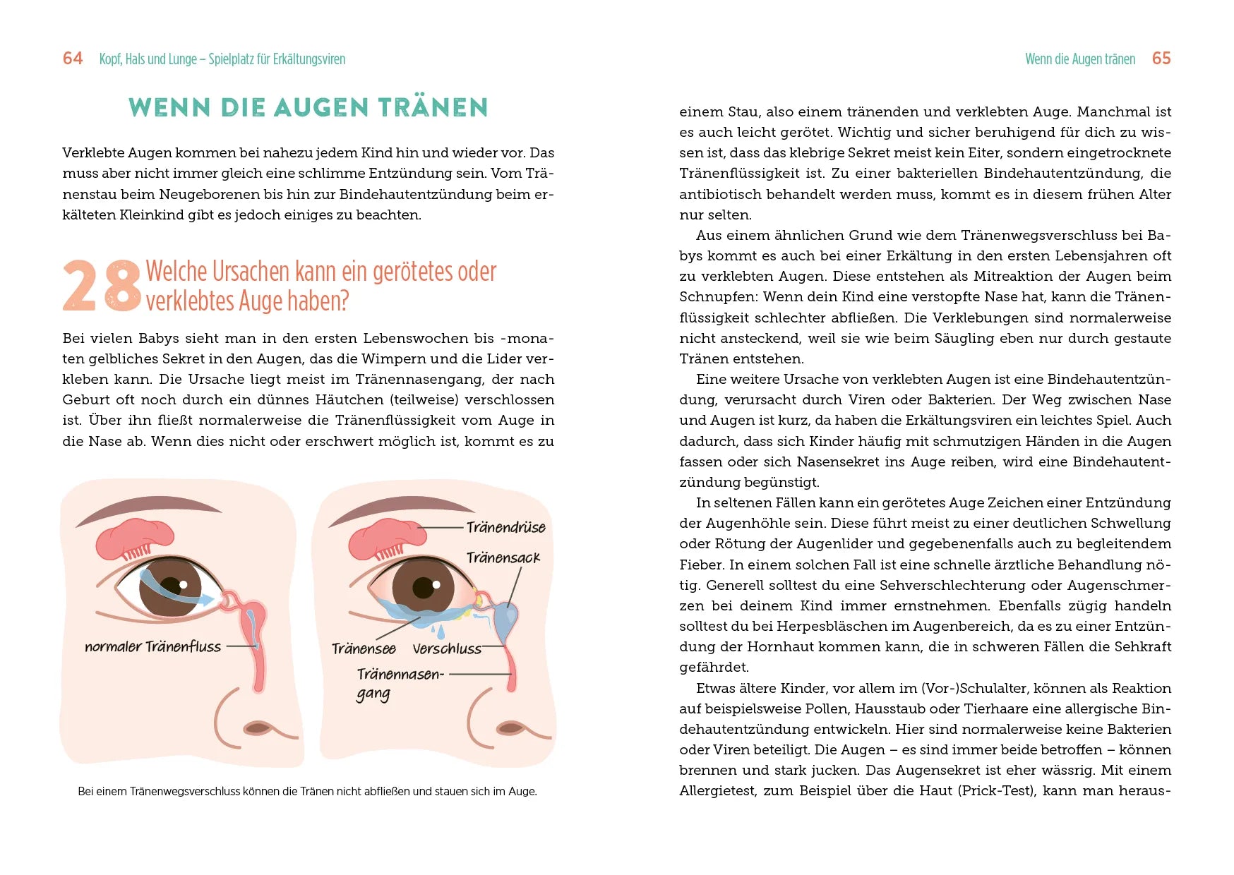 Innenansicht von '100 Fragen an deine Kinderärztin' - Taschenbuch