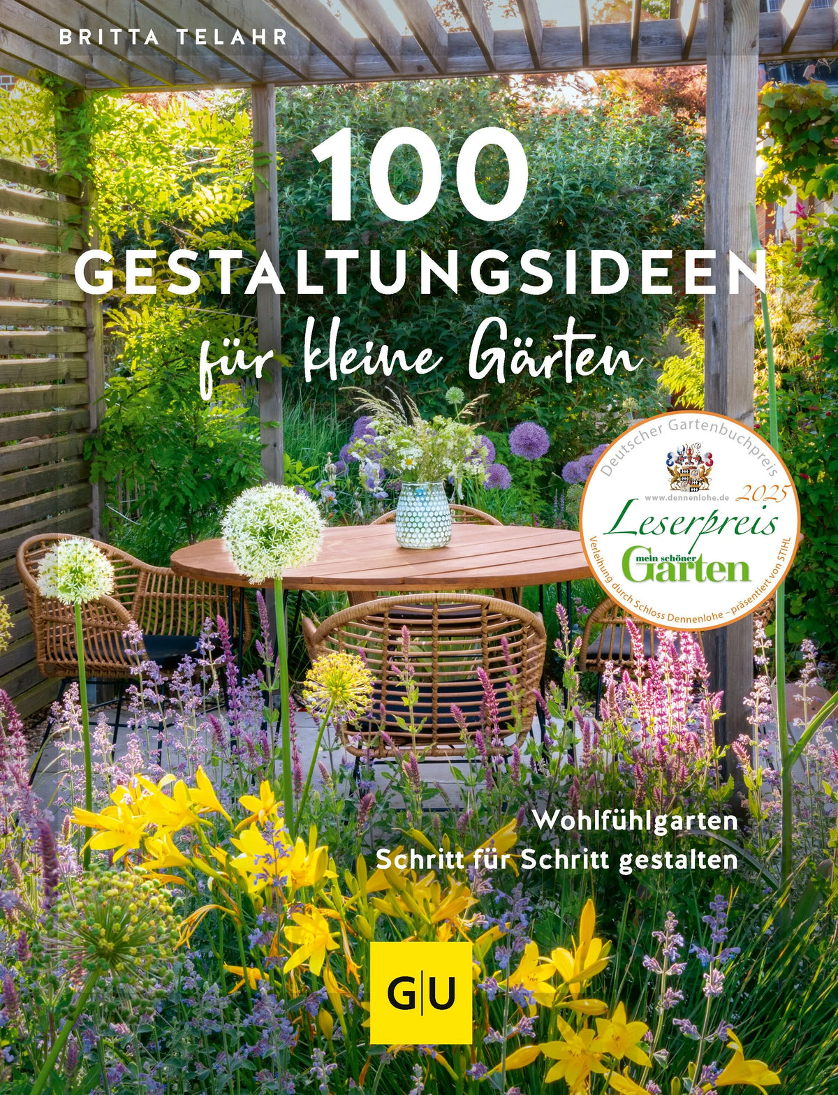 Detailansicht: 100 Gestaltungsideen für kleine Gärten (Hardcover)