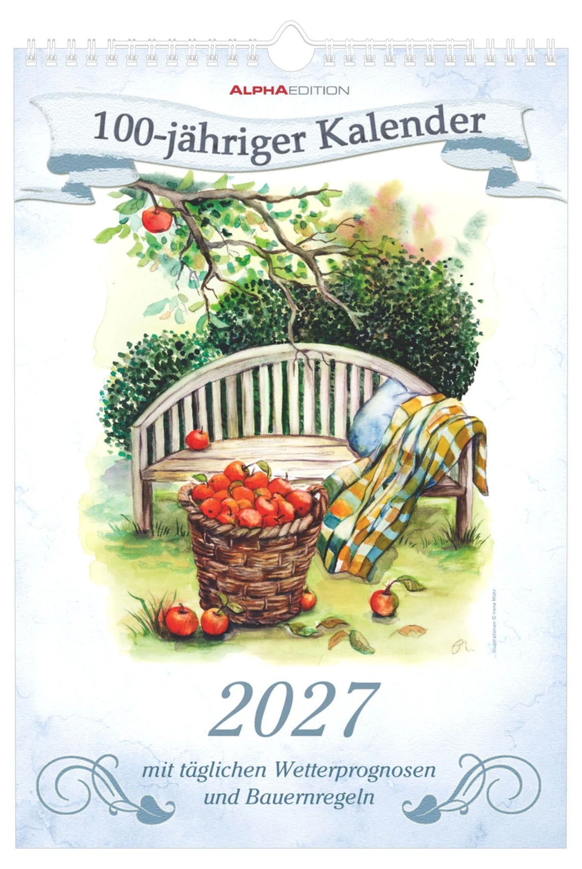 Wandkalender: 100-jähriger Kalender 2027