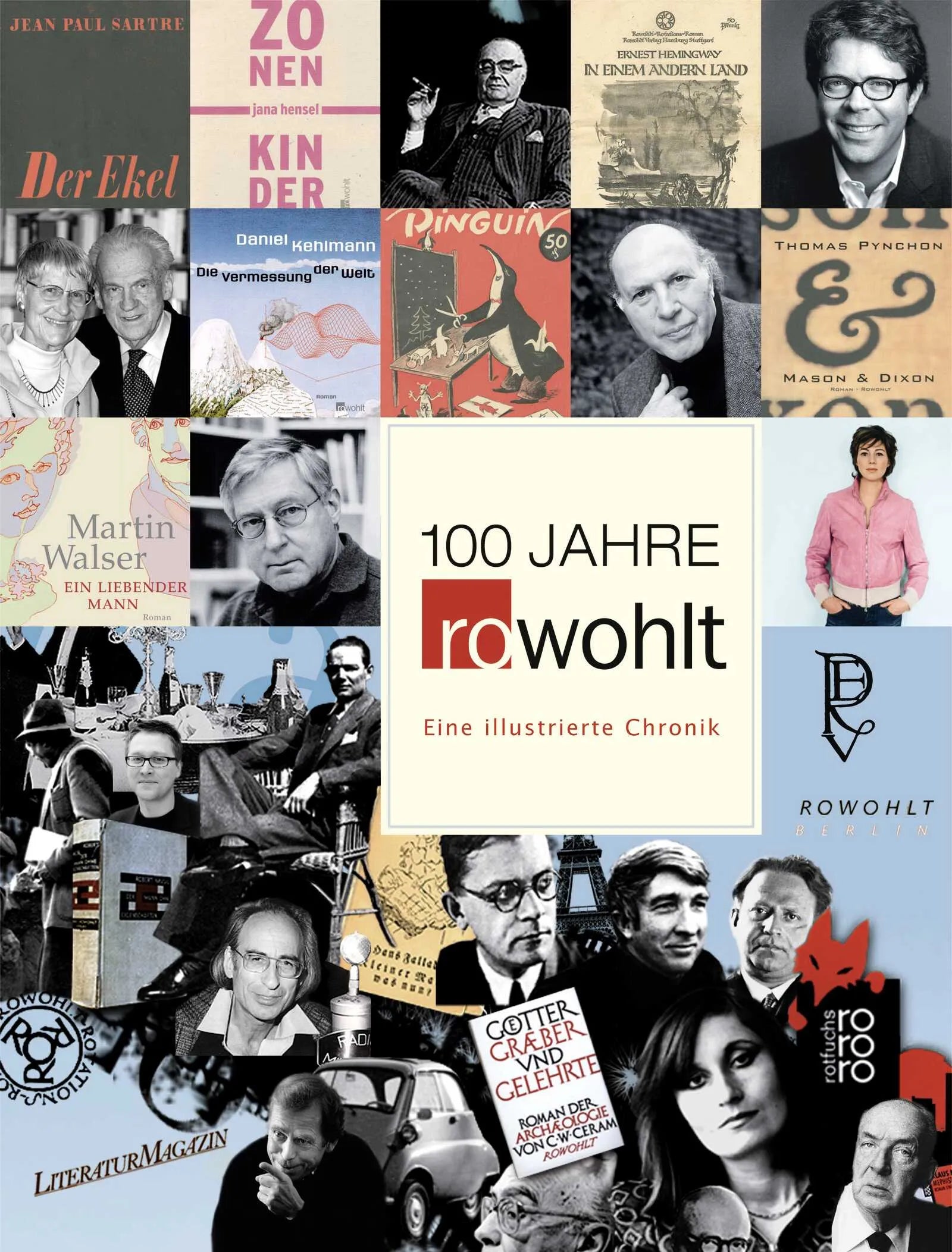 Buchcover von '100 Jahre Rowohlt' - Gebundene Ausgabe von Hermann Gieselbusch