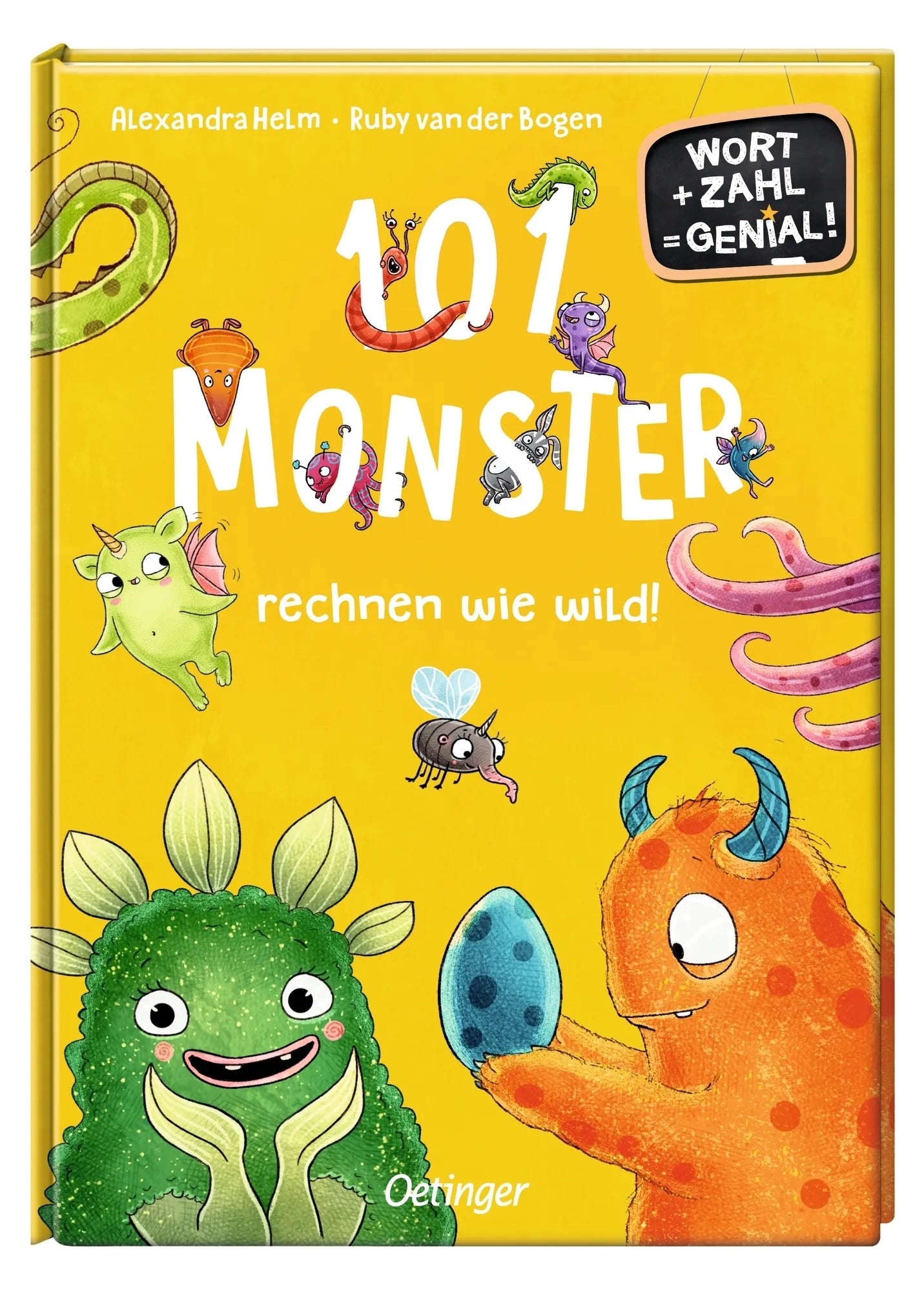 Produktansicht: 101 Monster rechnen wie wild! (Gebundene Ausgabe)