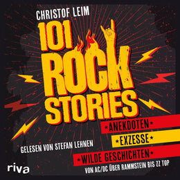 Cover: 101 Rock Stories (Hörbuch Download) von Christof Leim