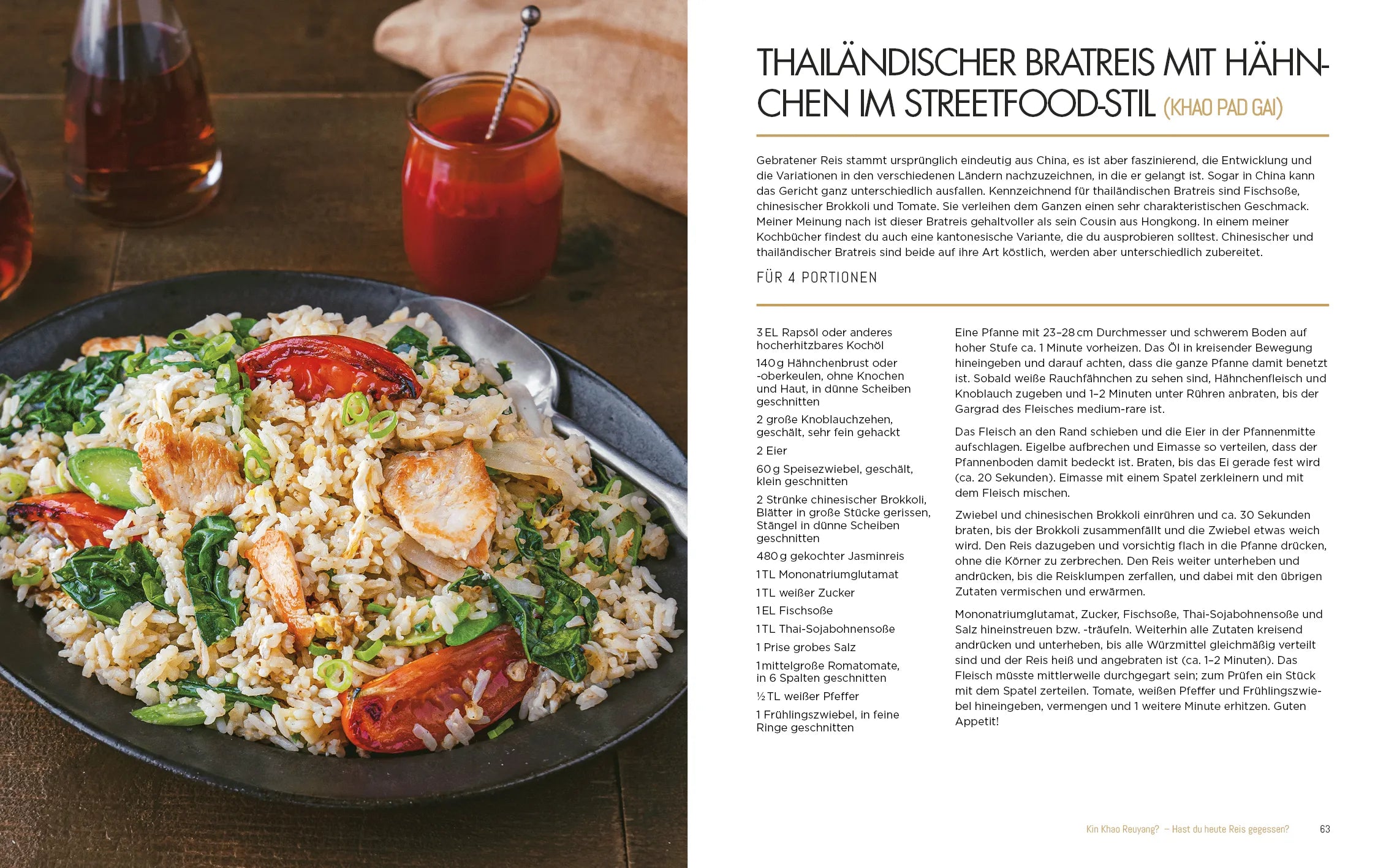 Innenansicht von '101 Thai-Klassiker, die du gekocht haben musst' - Taschenbuch