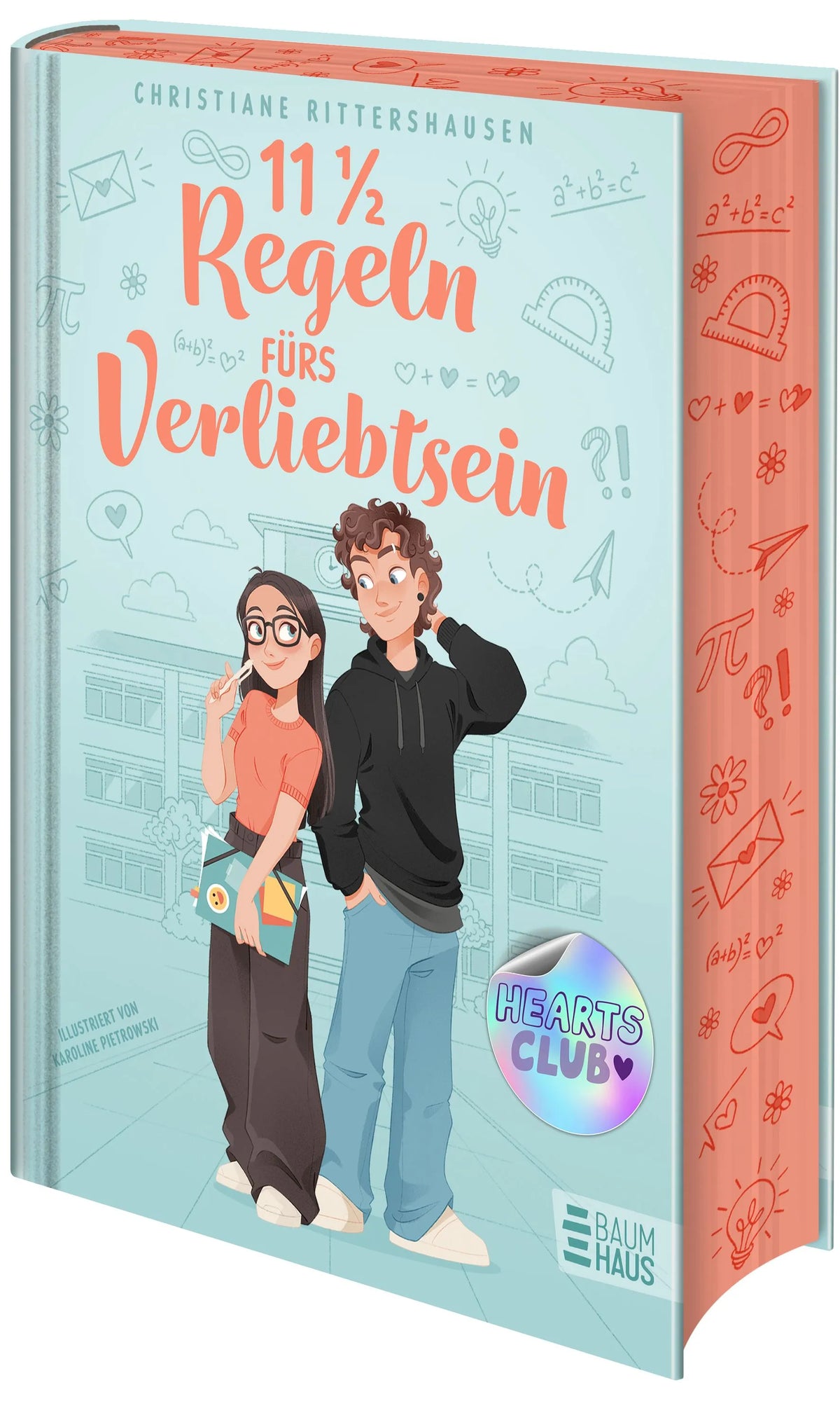 Cover: 11 ½ Regeln fürs Verliebtsein (Hardcover) von Christiane Rittershausen