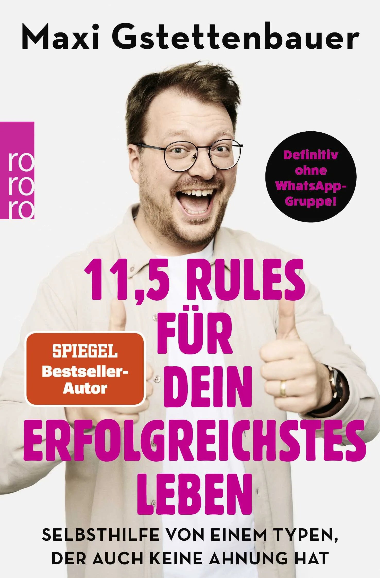 Buchcover von '11,5 Rules für dein erfolgreichstes Leben' - Taschenbuch von Maxi Gstettenbauer