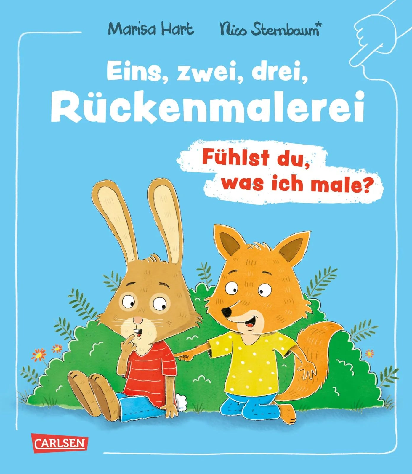 Cover: 1,2,3 Rückenmalerei (Hardcover) von Marisa Hart