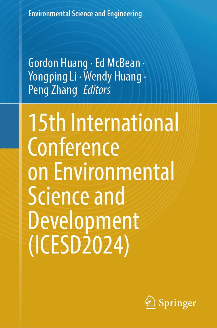 Cover: 15th International Conference on Environmental Science and Development (E-Book)