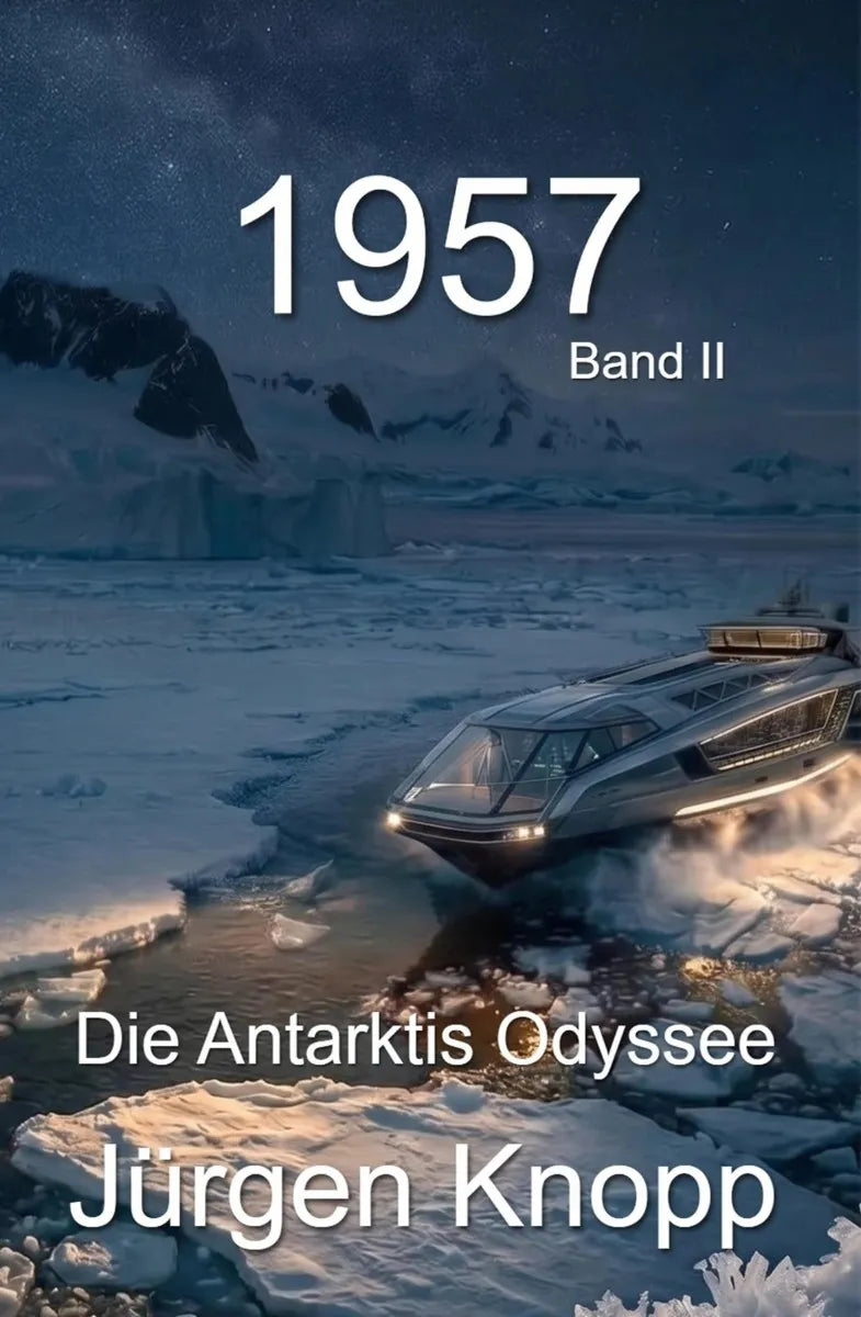 Cover: 1957 - Die Antarktis Odyssee (E-Book) von Jürgen Knopp