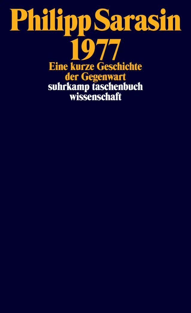 Buchcover von '1977' - Taschenbuch von Philipp Sarasin