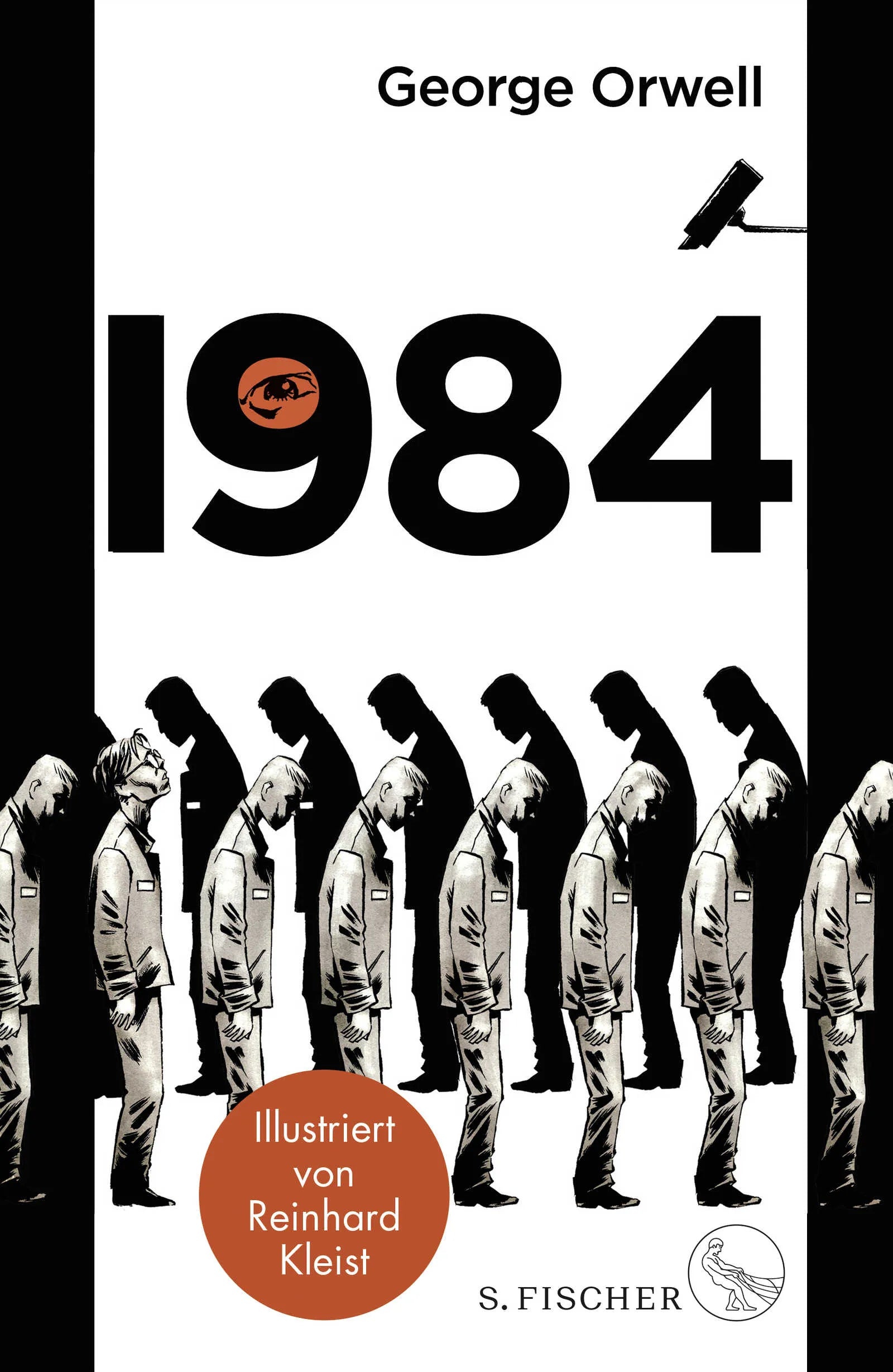 Buchcover von '1984' - Gebundene Ausgabe von George Orwell