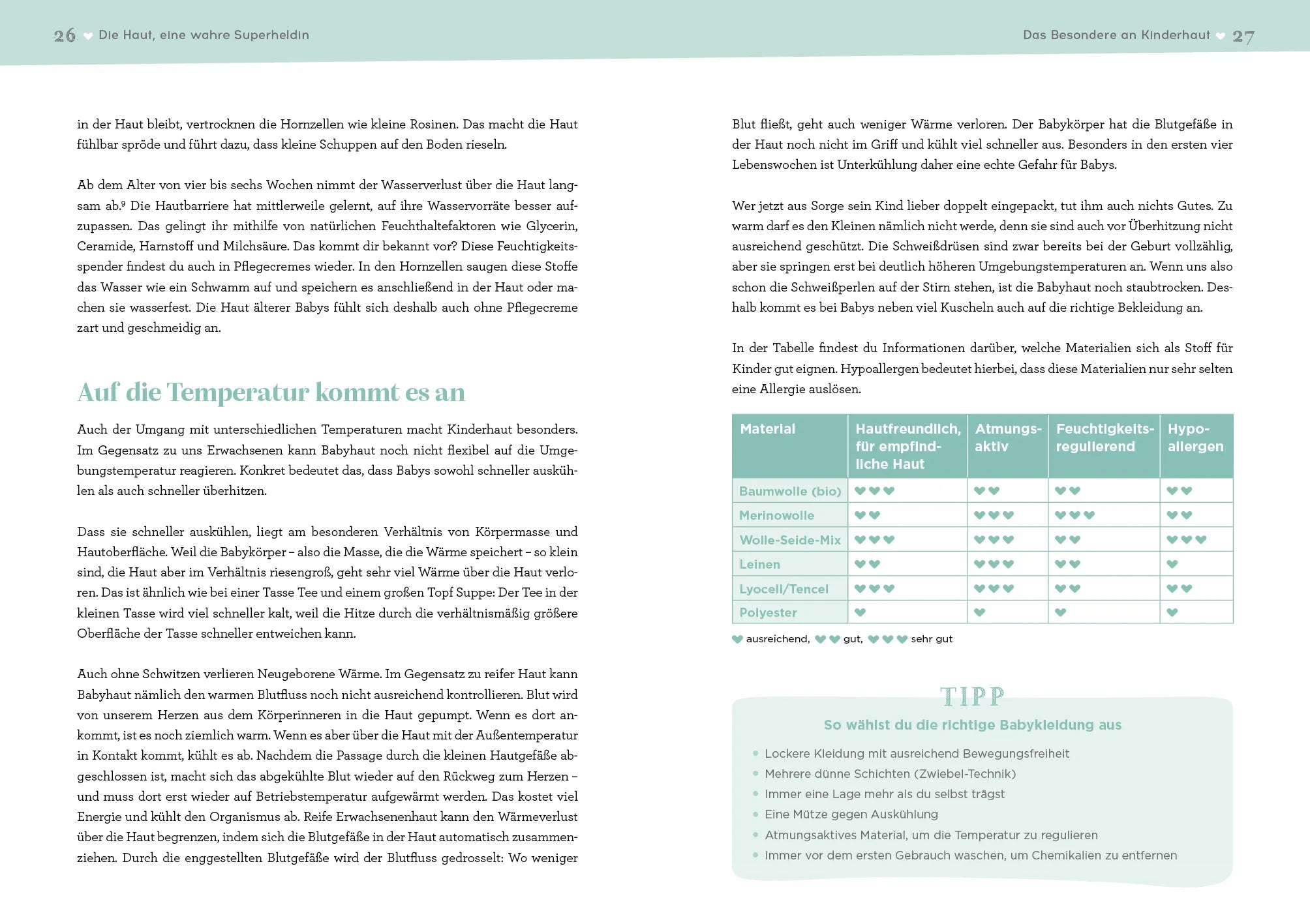Innenansicht von '1×1 der Kinderhaut' - Taschenbuch