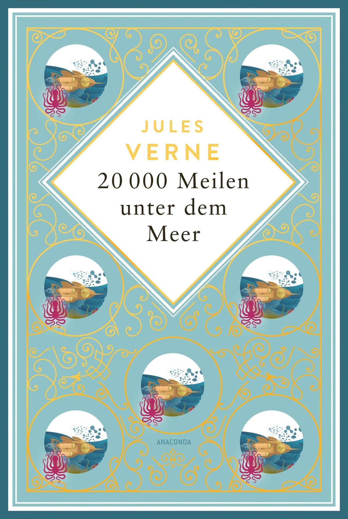 Cover: 20 000 Meilen unter dem Meer (Hardcover) von Jules Verne