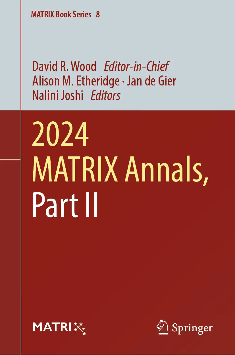 Cover: 2024 MATRIX Annals, Part II (E-Book)