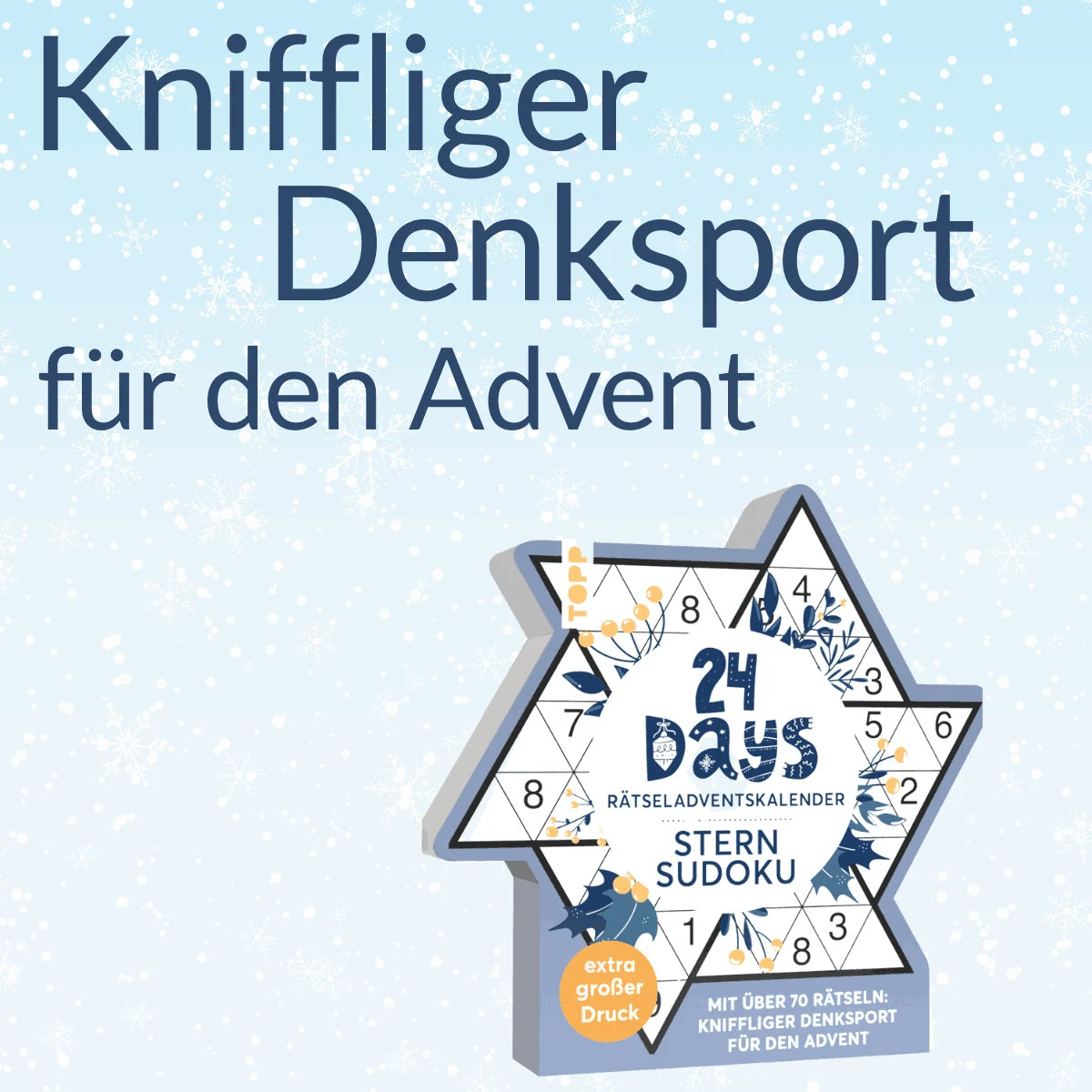 24 DAYS RÄTSELADVENTSKALENDER – Sternsudoku – Ansicht