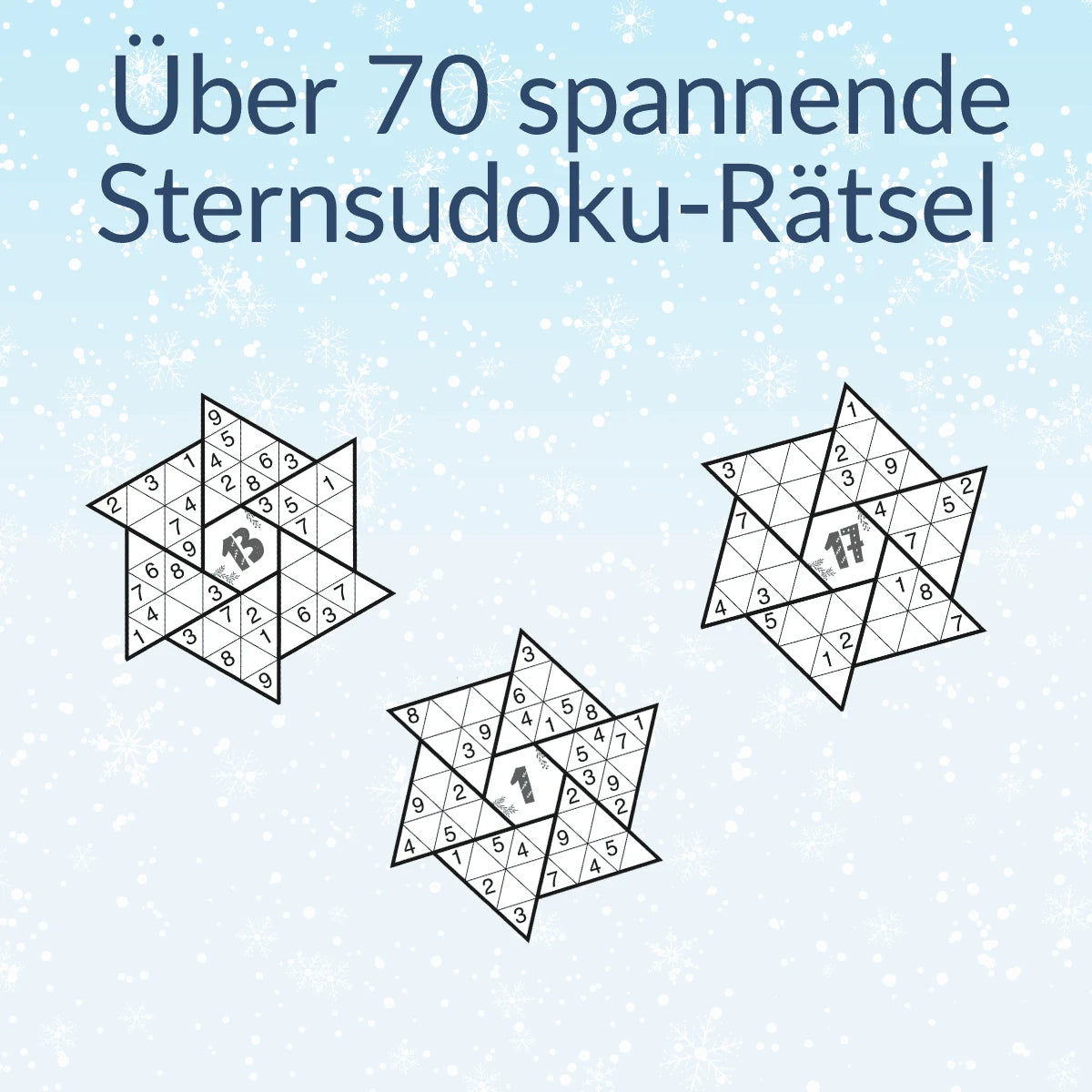 24 DAYS RÄTSELADVENTSKALENDER – Sternsudoku – Ansicht