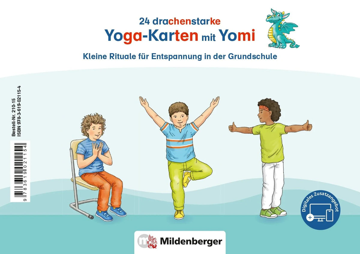 Lernspiel: 24 drachenstarke Yoga-Karten mit Yomi