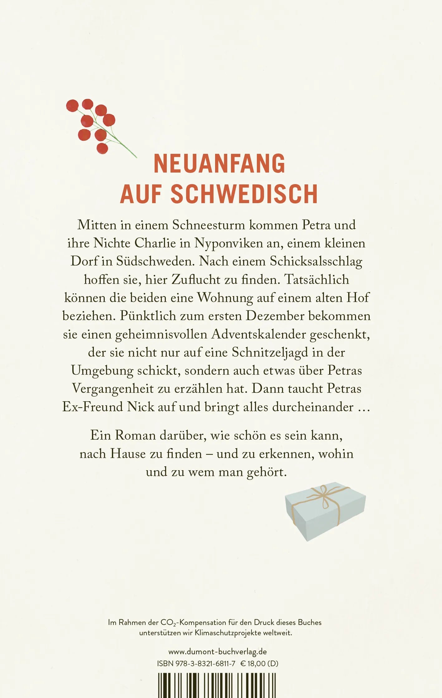 Buchrückseite von '24 Wege nach Hause' mit Klappentext - Gebundene Ausgabe