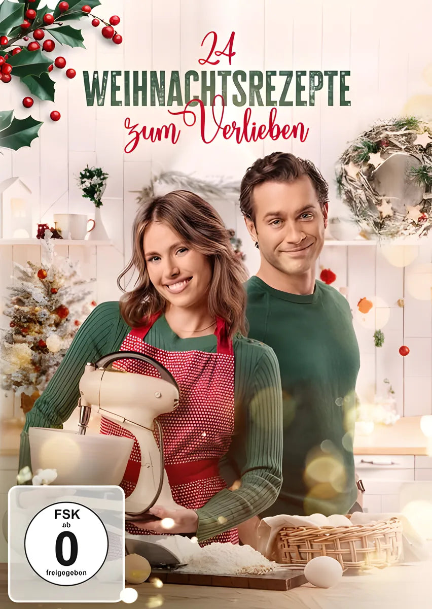 DVD-Cover: 24 Weihnachtsrezepte zum Verlieben. Regie: Marco Deufemia