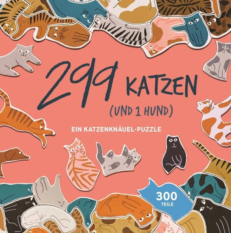 Puzzle: 299 Katzen (und 1 Hund)