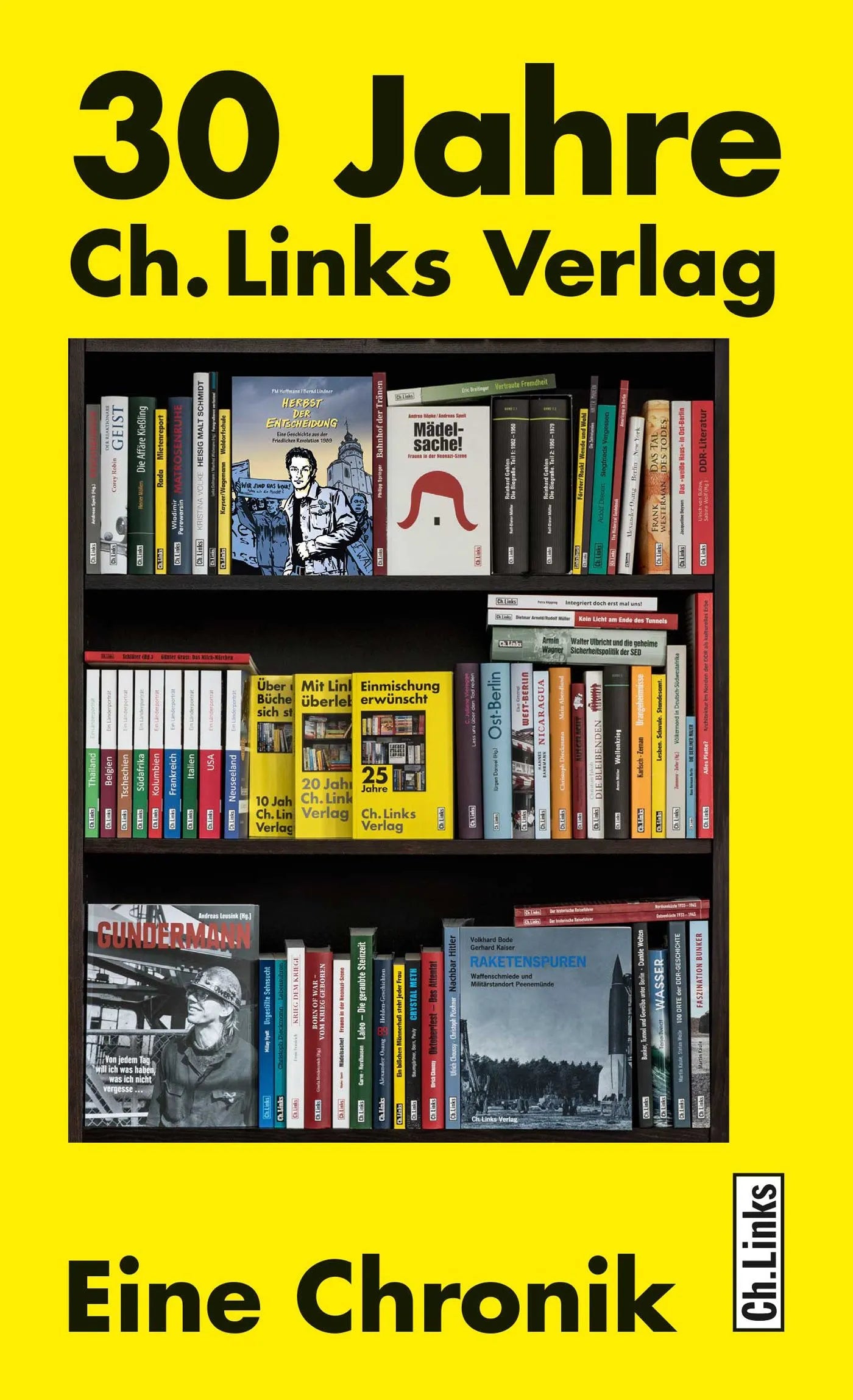 Buchcover von '30 Jahre Ch. Links Verlag' - Taschenbuch von Christoph Links