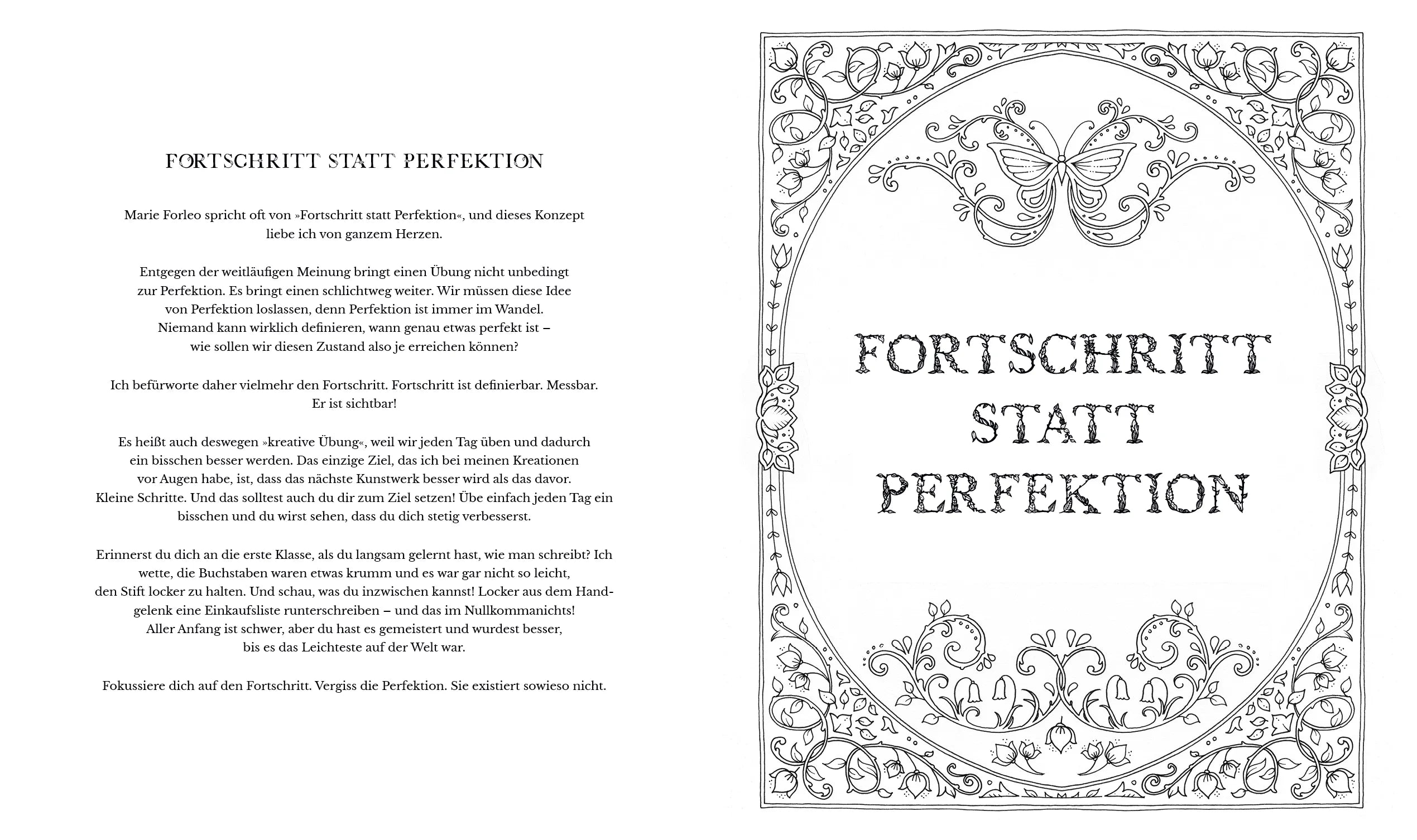 Innenansicht von '30 Tage voller Kreativität' - Taschenbuch