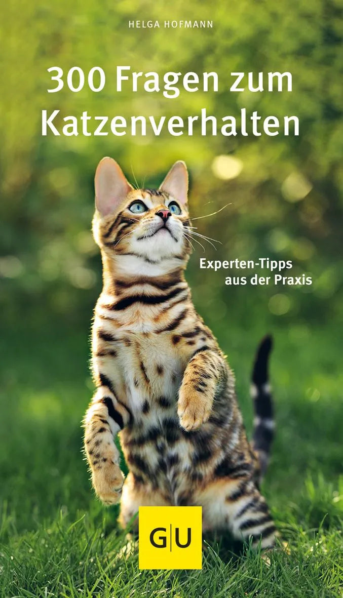 Cover: 300 Fragen zum Katzenverhalten (Paperback) von Helga Hofmann