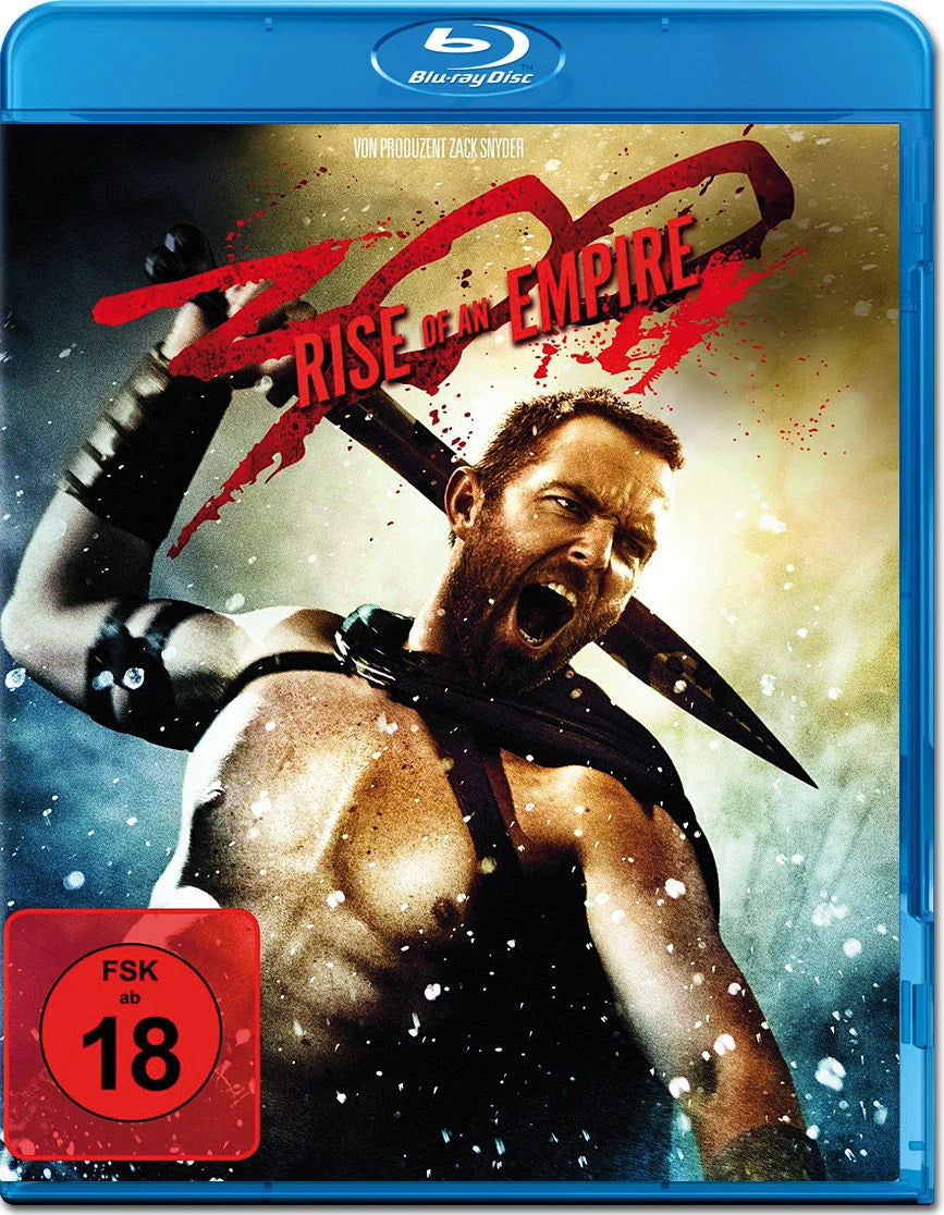 300: Rise of an Empire – Blu-ray, Vorderseite der deutschen Ausgabe