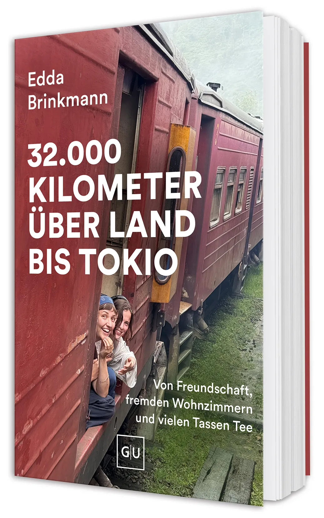Cover: 32.000 Kilometer über Land bis Tokio (Taschenbuch) von Edda Brinkmann