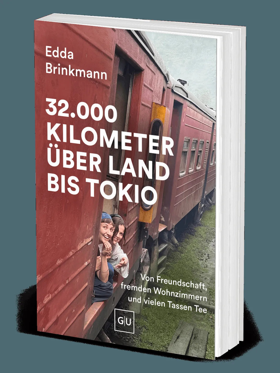 Cover: 32.000 Kilometer über Land bis Tokio (Paperback) von Edda Brinkmann