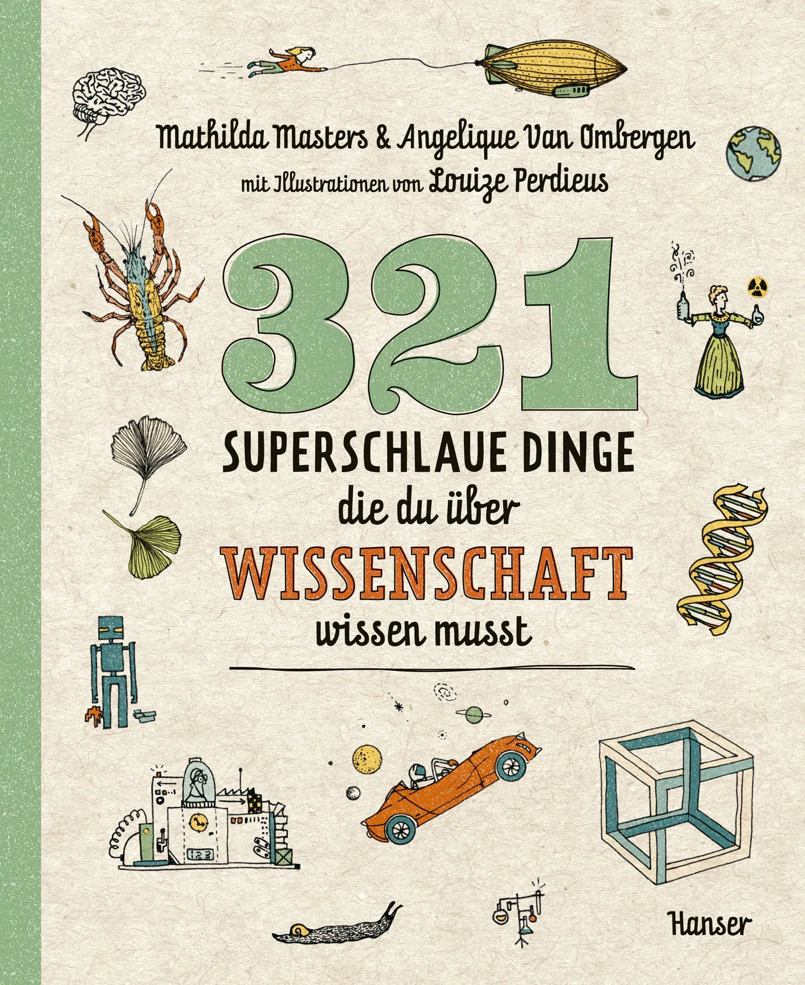 Buchcover von '321 superschlaue Dinge, die du über Wissenschaft wissen musst' - Paperback von Mathilda Masters