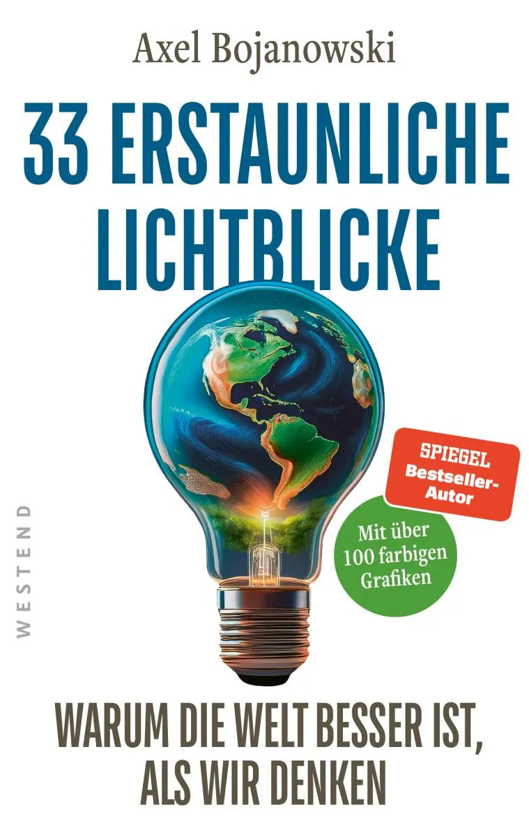 Cover: 33 erstaunliche Lichtblicke, warum die Welt besser ist, als wir denken (E-Book) von Axel Bojanowski