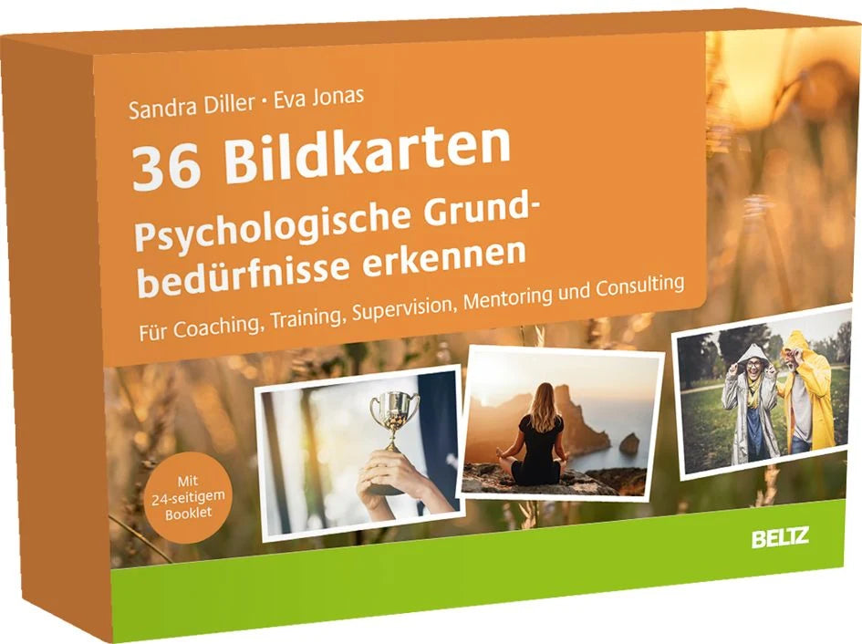 Gesellschaftsspiel: 36 Bildkarten Psychologische Grundbedürfnisse erkennen