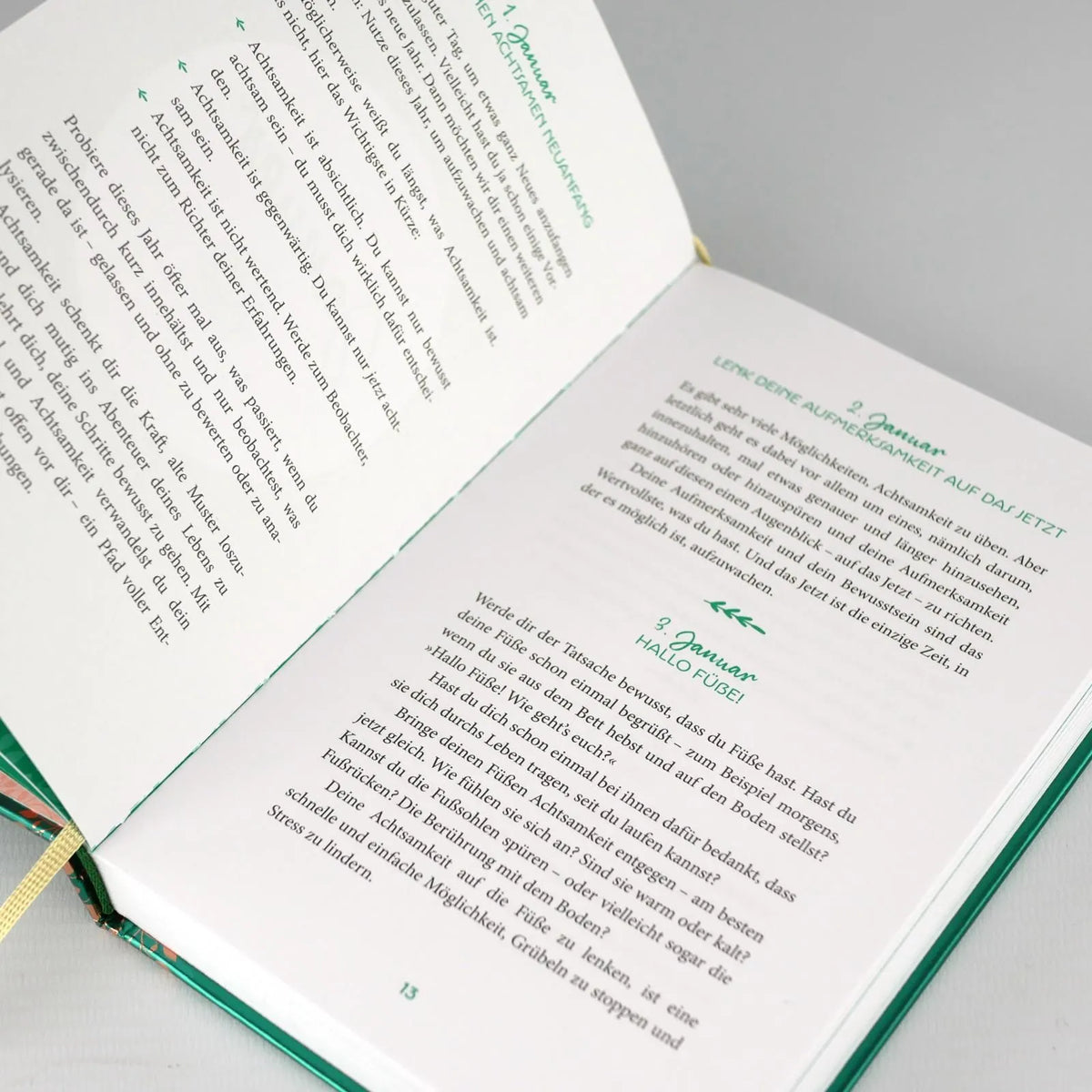 Detailansicht: 365 Achtsamkeitsimpulse für dich (Hardcover)