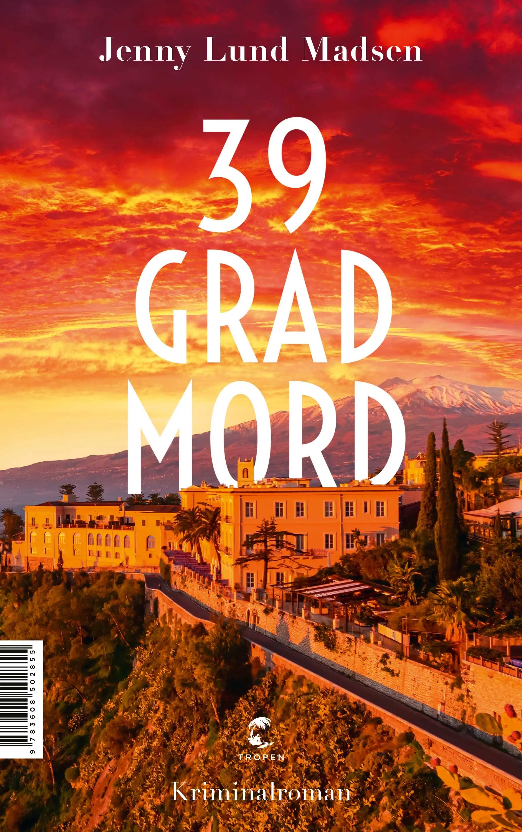 Buchcover von '39 Grad Mord' - Paperback von Jenny Lund Madsen