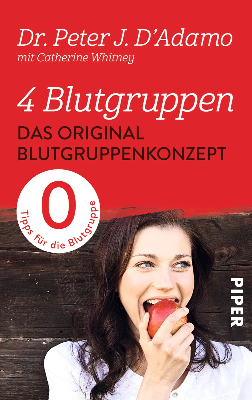 Buchcover von '4 Blutgruppen – Das Original-Blutgruppenkonzept' - Taschenbuch von Peter J. D'Adamo