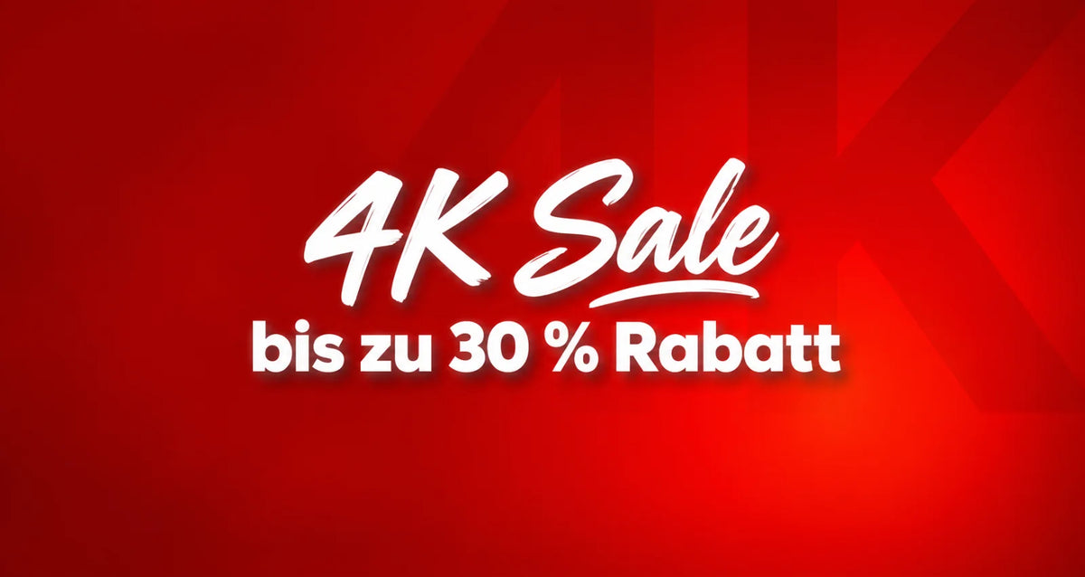 4K UHD Sale – bis zu 30 % Rabatt auf 4K Ultra HD Blu-rays bei CineBuch