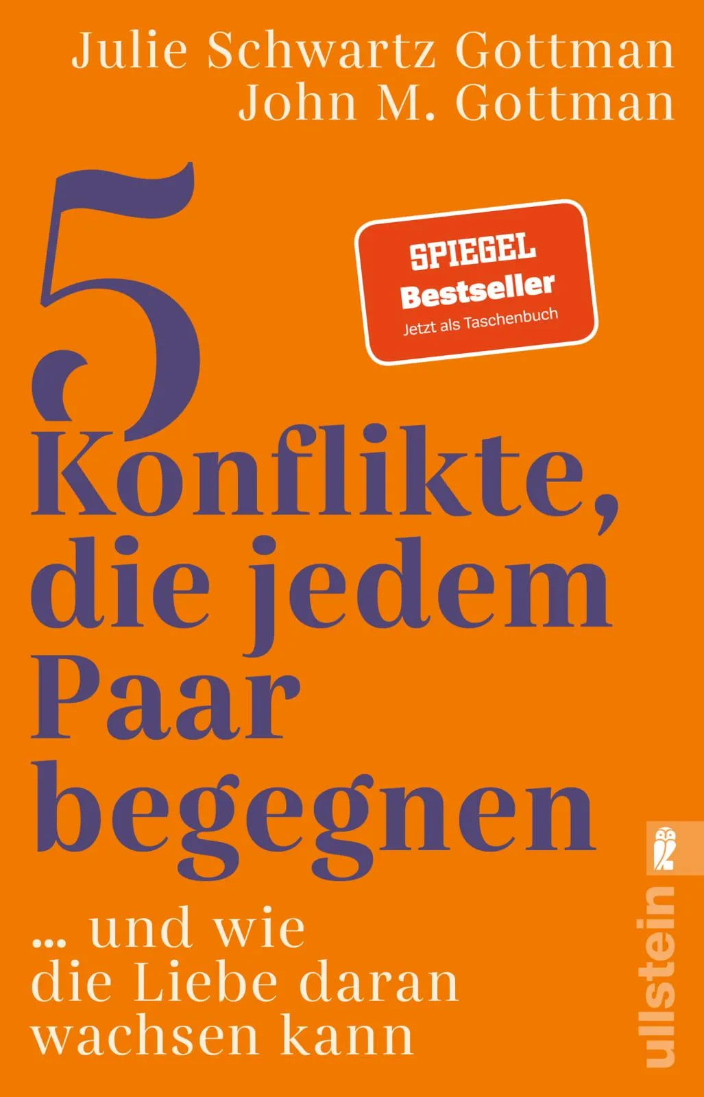 Buchcover von '5 Konflikte, die jedem Paar begegnen' - Taschenbuch von John M. Gottman