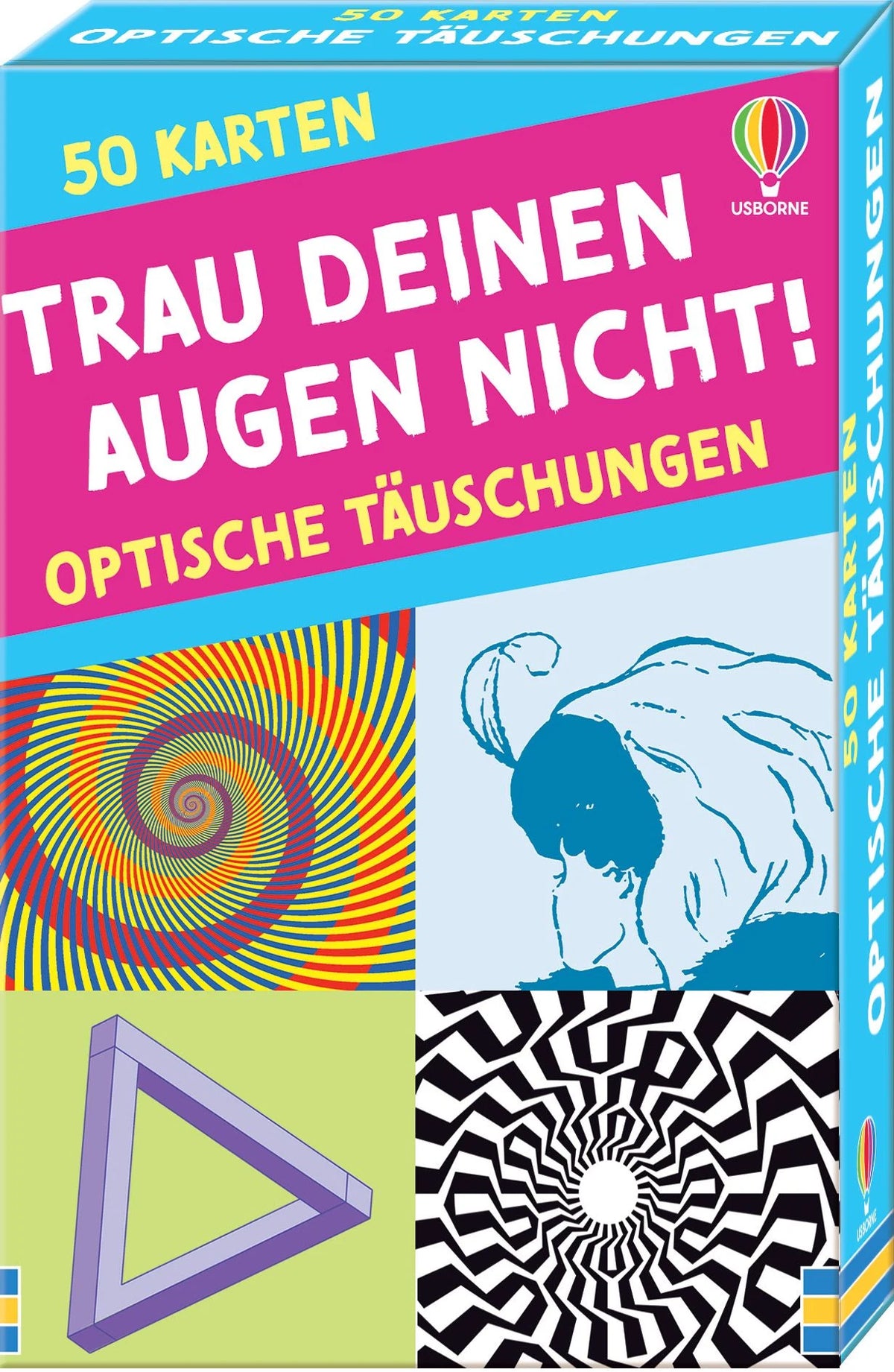 Gesellschaftsspiel: 50 Karten: Trau deinen Augen nicht!