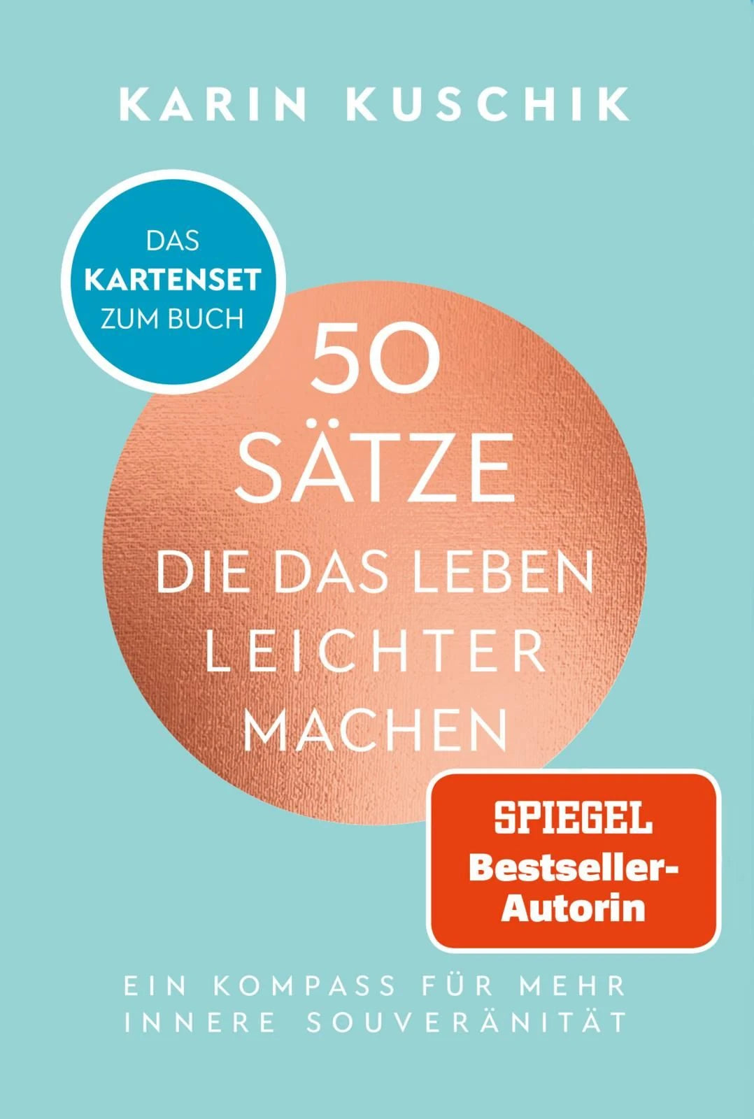 Gesellschaftsspiel: 50 Sätze, die das Leben leichter machen - das Kartenset zum Buch