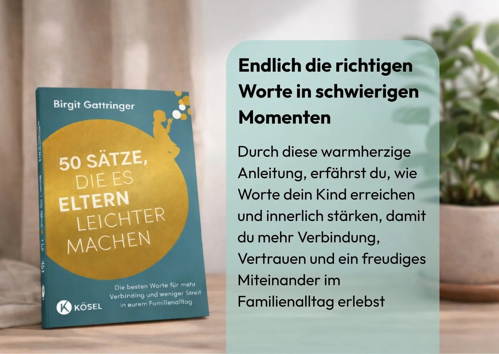 Detailansicht: 50 Sätze, die es Eltern leichter machen (Paperback)