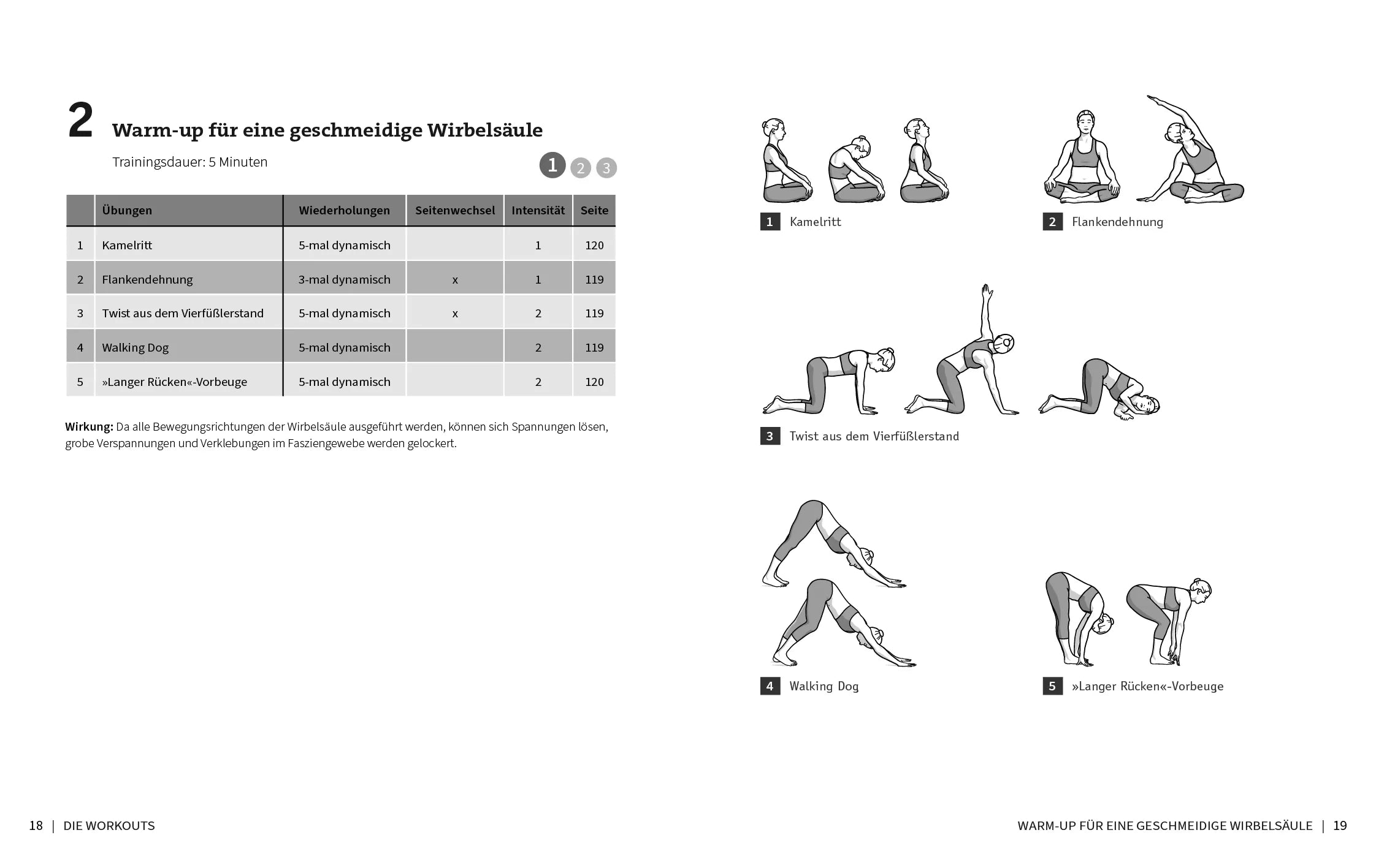 Innenansicht von '50 Workouts – Yin Yoga' - Taschenbuch