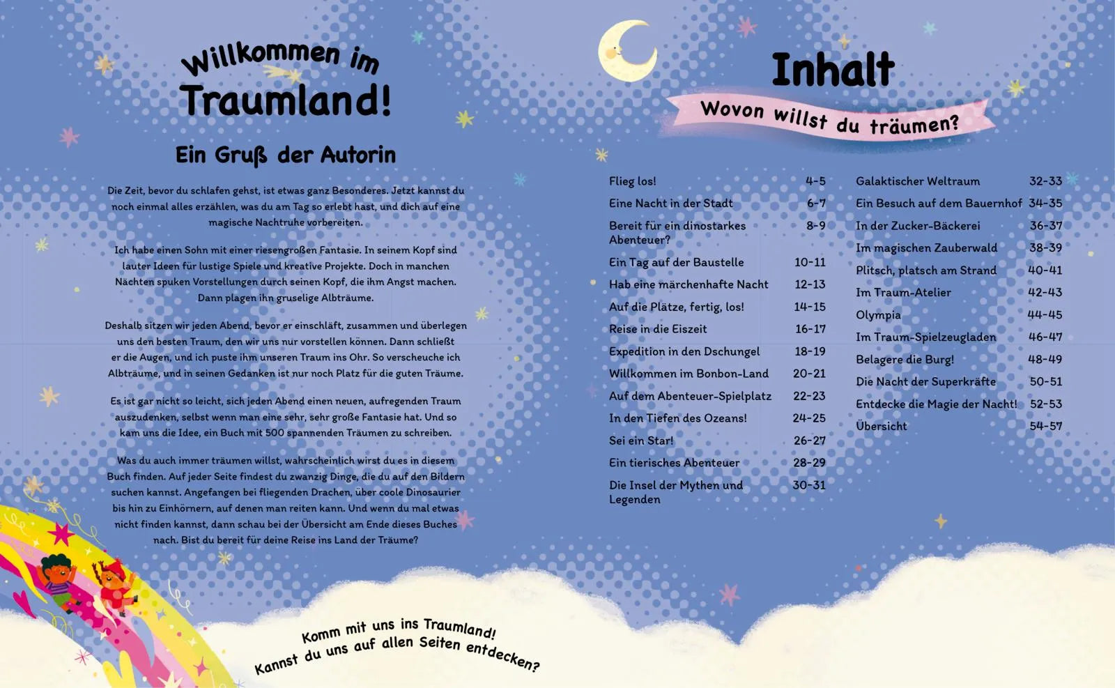 Innenansicht von '500 Träume' - Gebundene Ausgabe