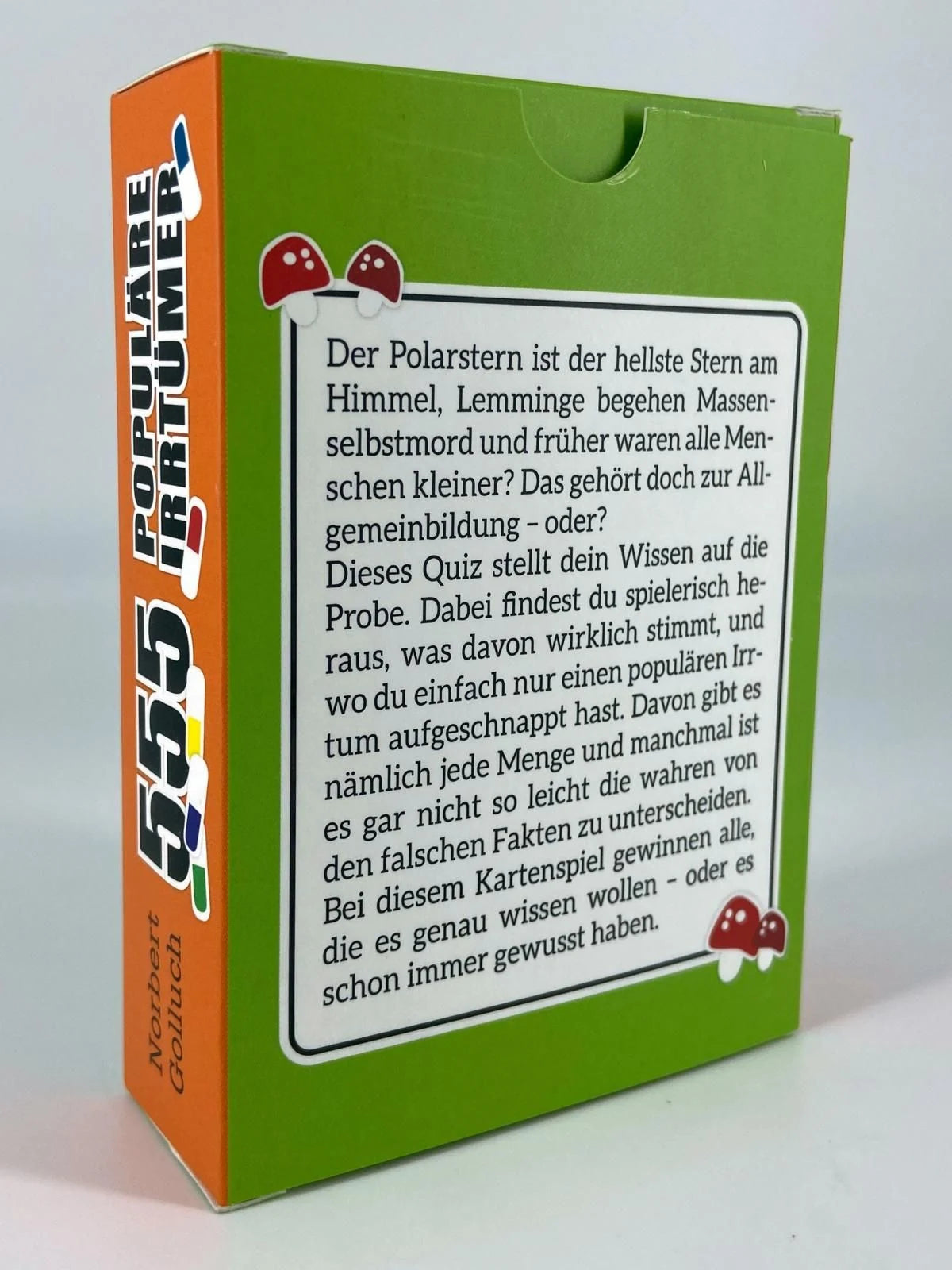 555 populäre Irrtümer – Das spannende Quizspiel rund um die Mythen des Alltags – Ansicht